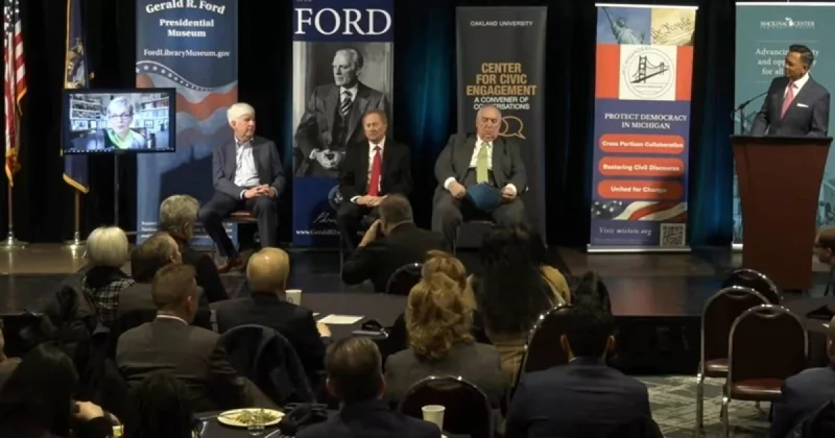 4 living ex-Michigan governors make case for civility in politics
