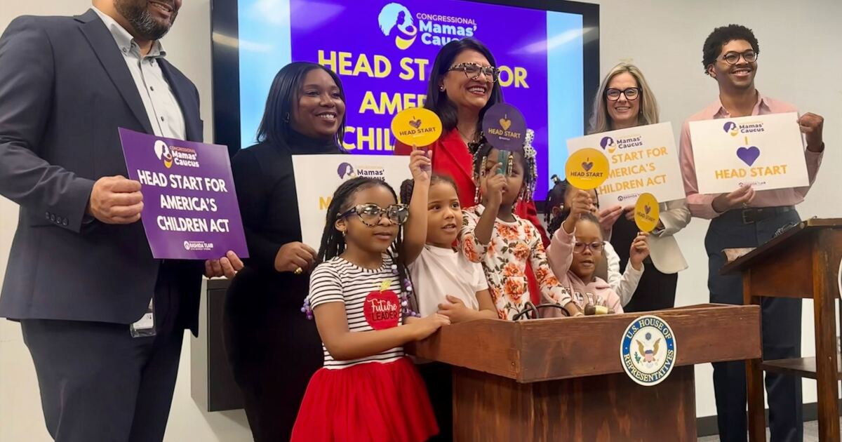 Michigan Congresswoman Rashida Tlaib introduces bill to expand Head Start