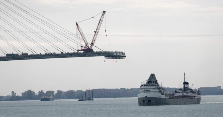 Trump is threatening to block a new bridge between Detroit and Canada from opening