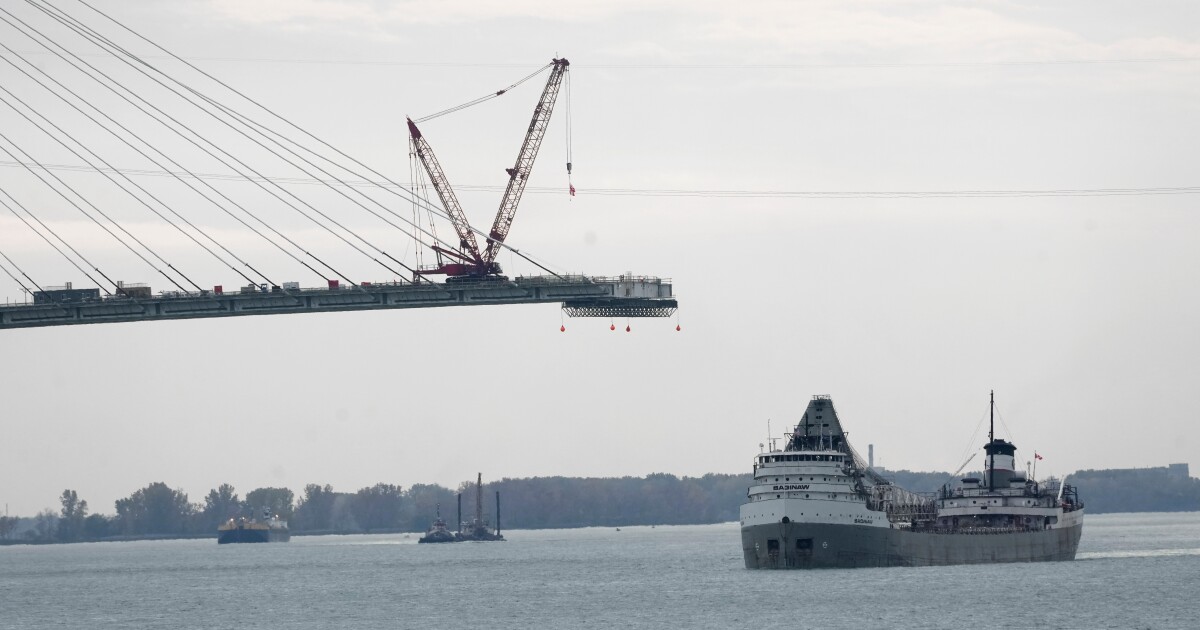 Trump is threatening to block a new bridge between Detroit and Canada from opening