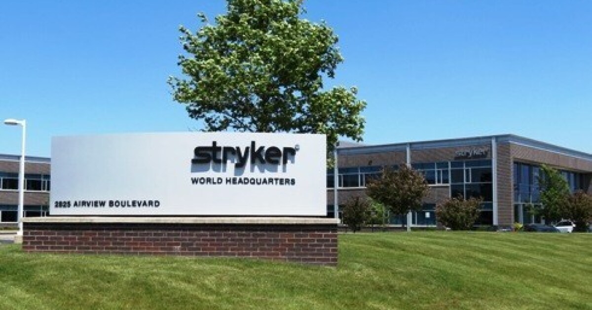 Michigan-based medical equipment company Stryker says cyberattack disrupted its global networks