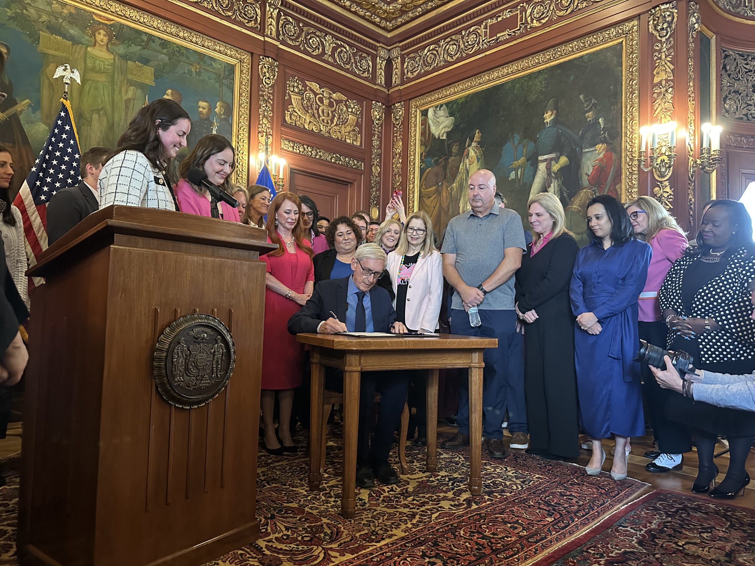 Evers signs breast cancer screenings bill named ‘Gail’s Law’ for Wisconsin woman
