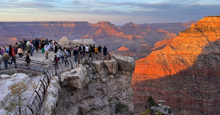 Grand Canyon National Park visitation dropped in 2025