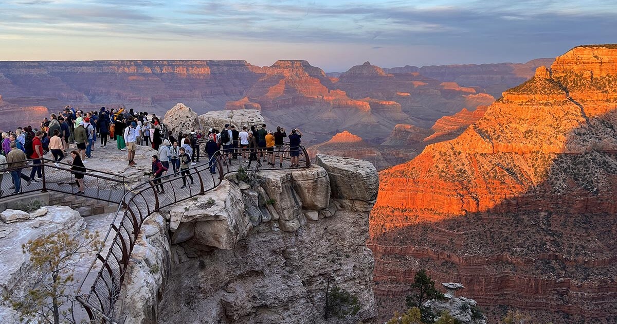 Grand Canyon National Park visitation dropped in 2025