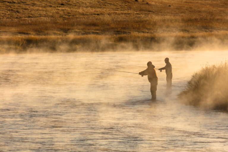Montanas Outdoor Industry Grows Contributing 49 to State GDP - Kitchen Table News Fall fishing on the Madison River at sunrise. (Photo: NPS / Jacob W. Frank)
