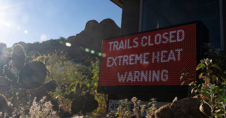 Arizona community hits 110 degrees — the highest March temperature recorded in the US