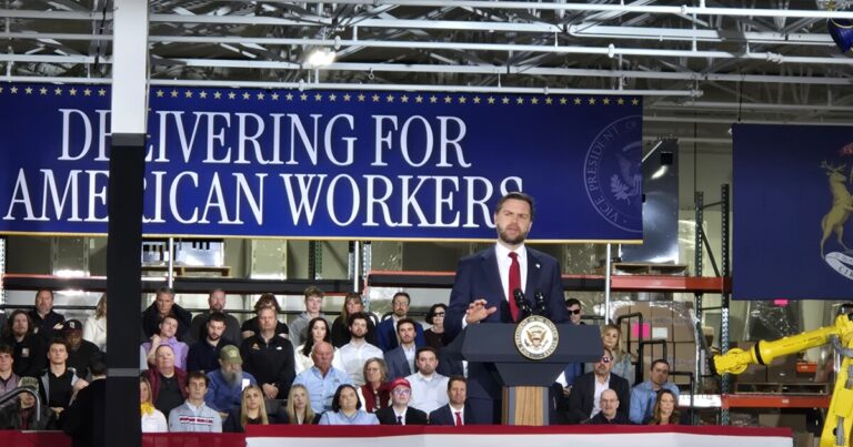 Vance defends Trump agenda in Auburn Hills