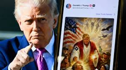 Trump Faces Backlash Over AI Jesus Image and Iran Threats - Kitchen Table News Trump Faces Backlash Over AI Jesus Image and Iran Threats