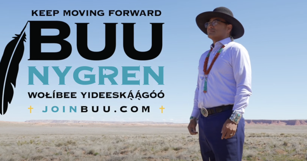 Buu Nygren launches reelection bid for Navajo Nation president