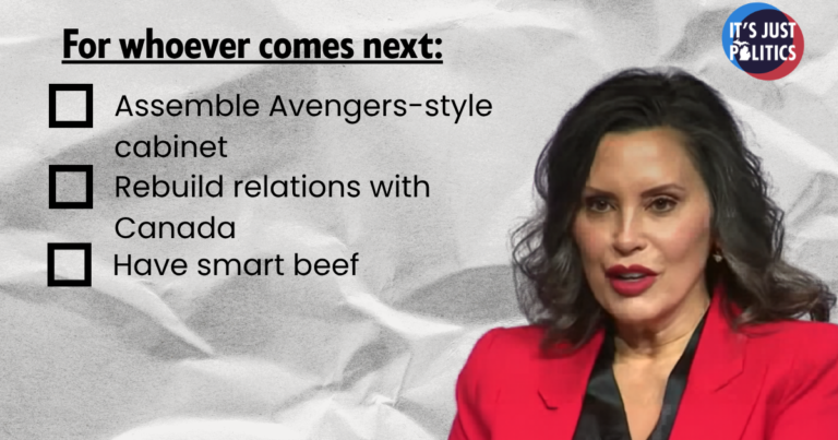 Whitmer talks future presidential race, says U.S. needs “Team of Rivals”