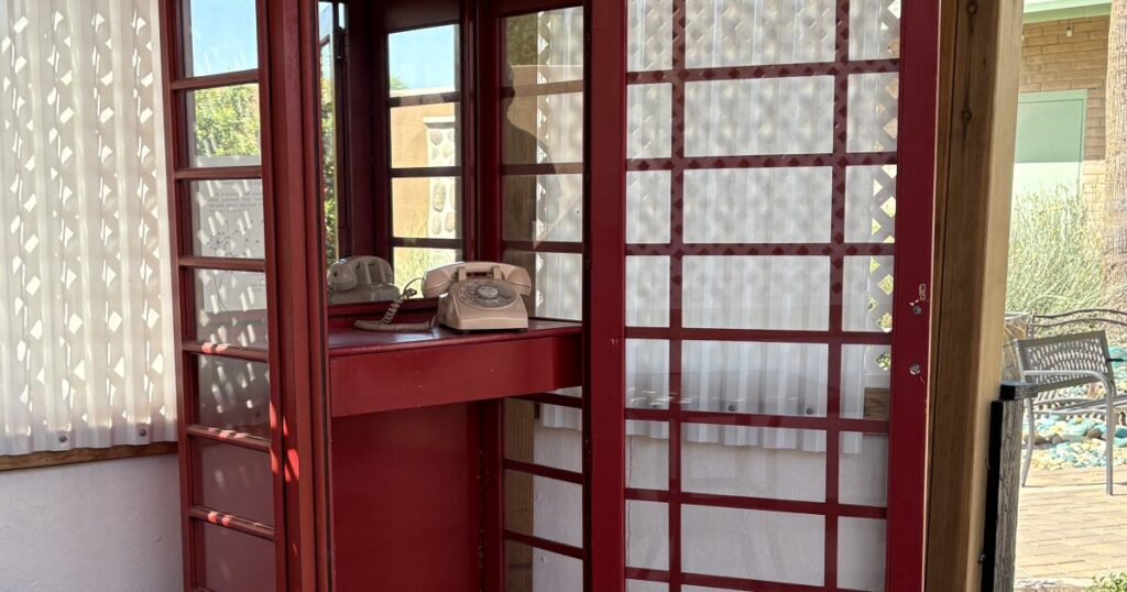 This 'wind phone' in Phoenix offers a space to talk through grief after someone dies