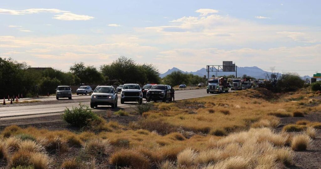 Arizona DPS cites 67 drivers for filming Tucson truck crash