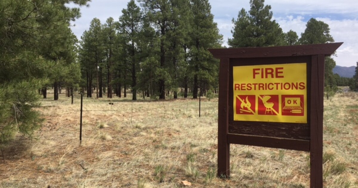 Coconino National Forest to begin fire restrictions Thursday