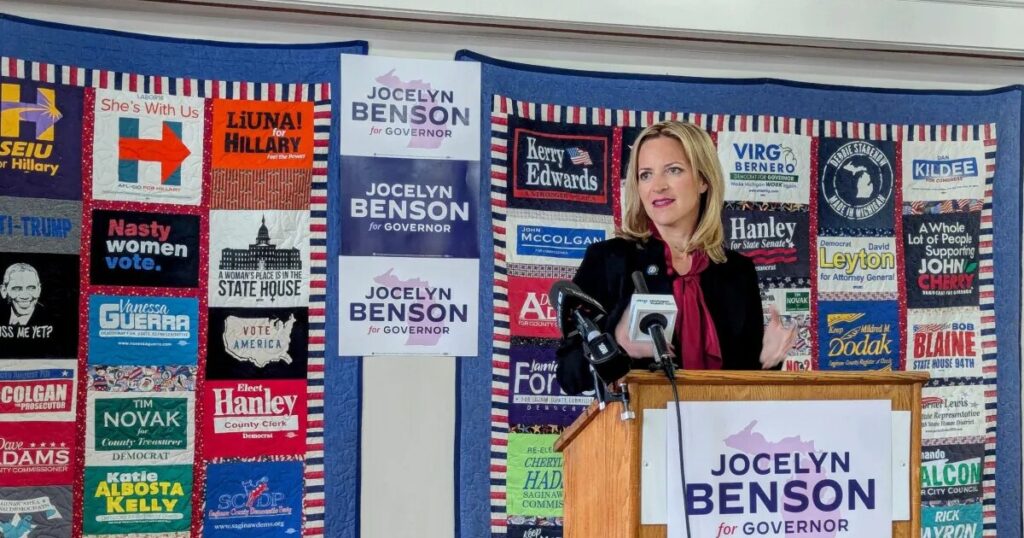 Jocelyn Benson unveils ‘firewall’ for election oversight, governor run