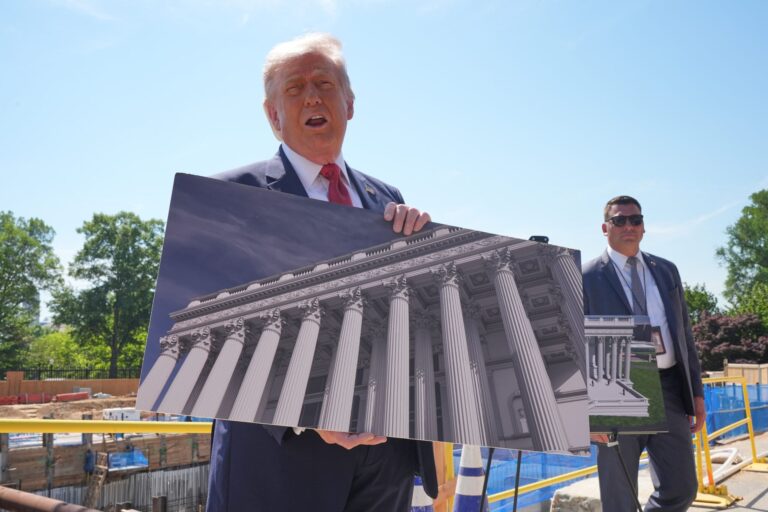 Trump continues pushing for ballroom and other projects in face of public opposition