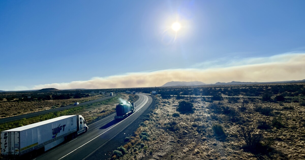 Flagstaff Faces First High Ozone Advisory Due to Pocket Fire - Kitchen Table News Environmental regulators issue first-ever ozone pollution advisory for Flagstaff