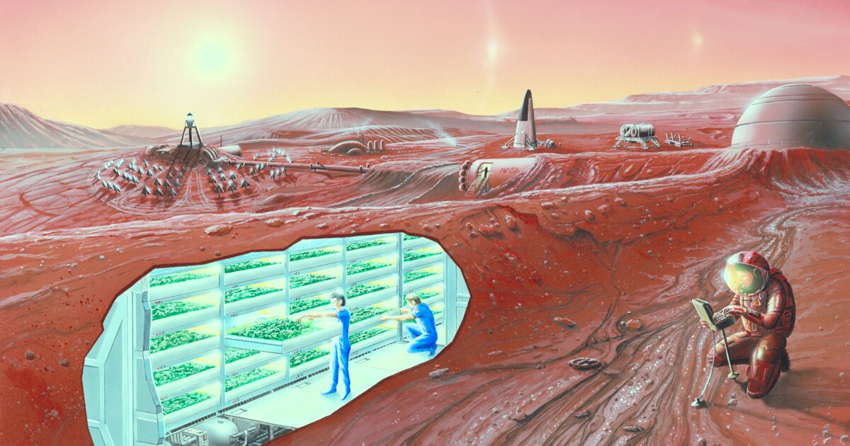 Growing Crops on Mars Northern Arizonas Role in Space Agriculture - Kitchen Table News Three Sisters on Moon and Mars