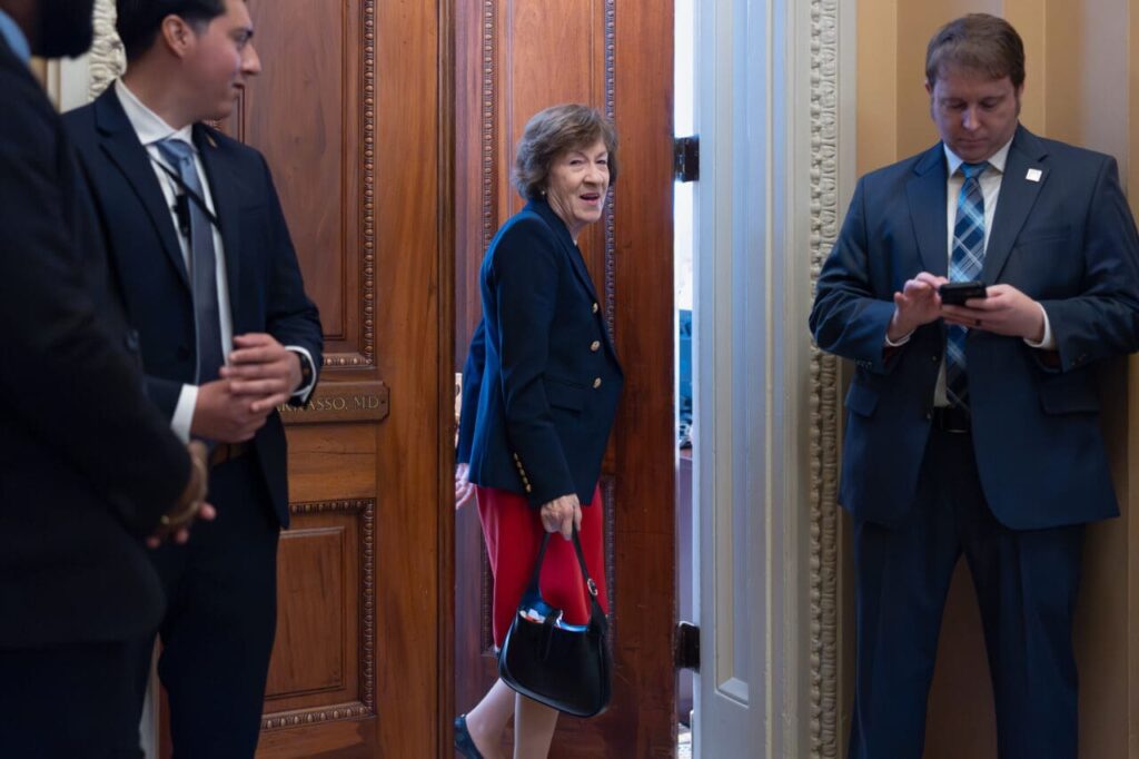 Susan Collins failed to report up to $395,000 in stock trades