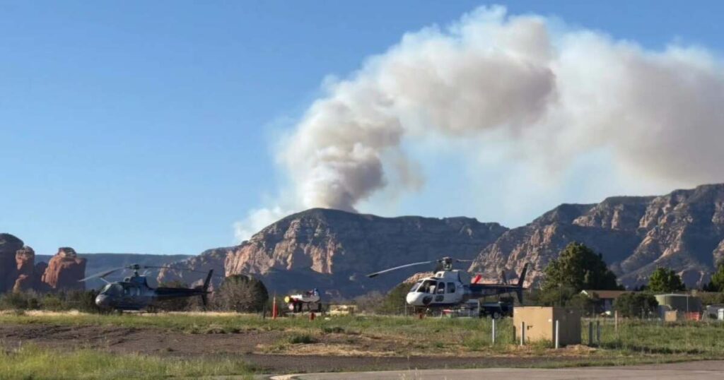 More resources arrive to fight Pocket Fire north of Sedona