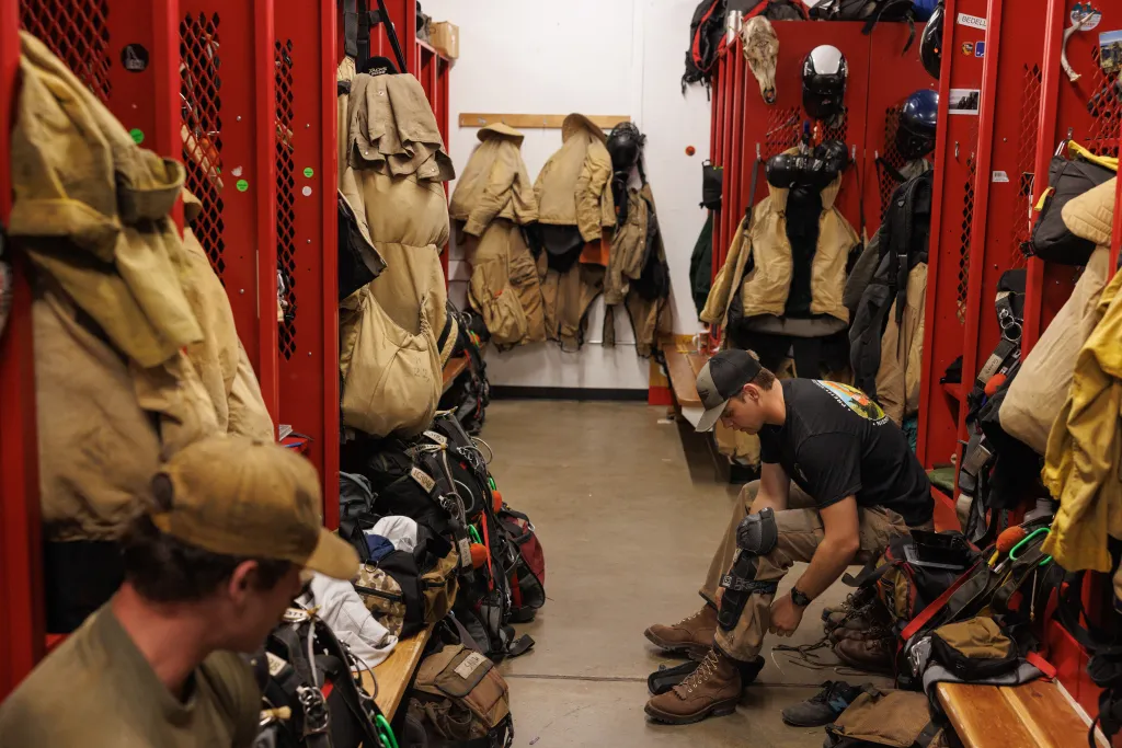 Inside the World of Missoulas Elite Smokejumpers Fighting Wildfires - Kitchen Table News ‘Swiss Army knife’ of wildland fire