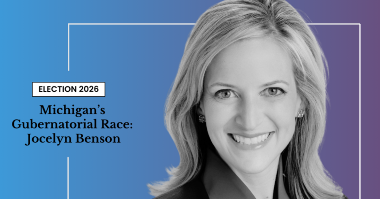 Jocelyn Benson Discusses Goals as Michigan Governor Candidate for 2026