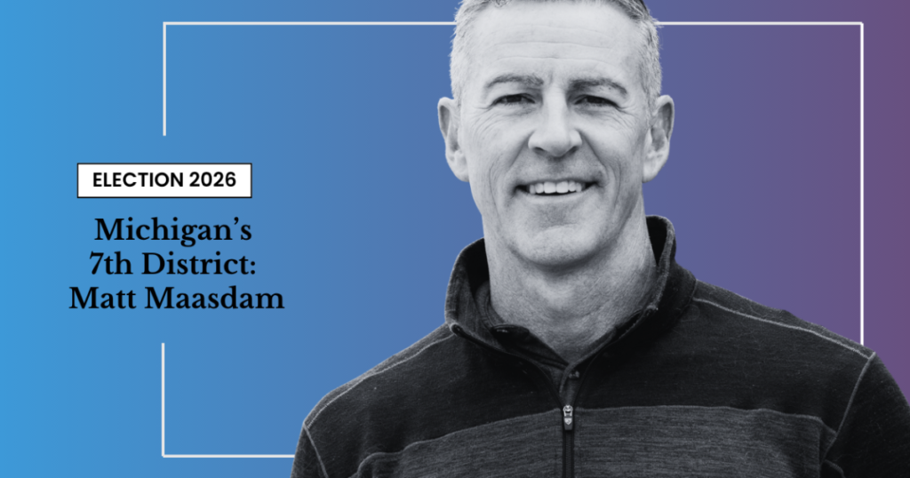 Michigan's 7th District Democratic primary: Meet candidate Matt Maasdam