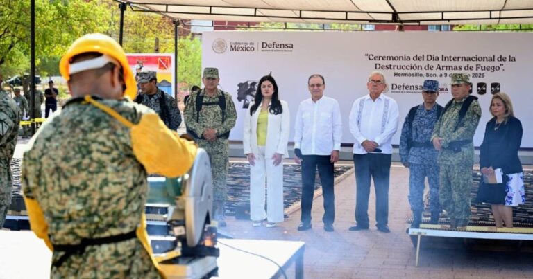 Mexican Military Destroys 900 Firearms on International Destruction Day