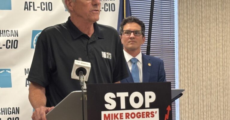 Michigan AFL-CIO Criticizes GOP Senate Candidate Mike Rogers’ Policies Michigan AFL-CIO Criticizes GOP Senate Candidate Mike Rogers’ Policies