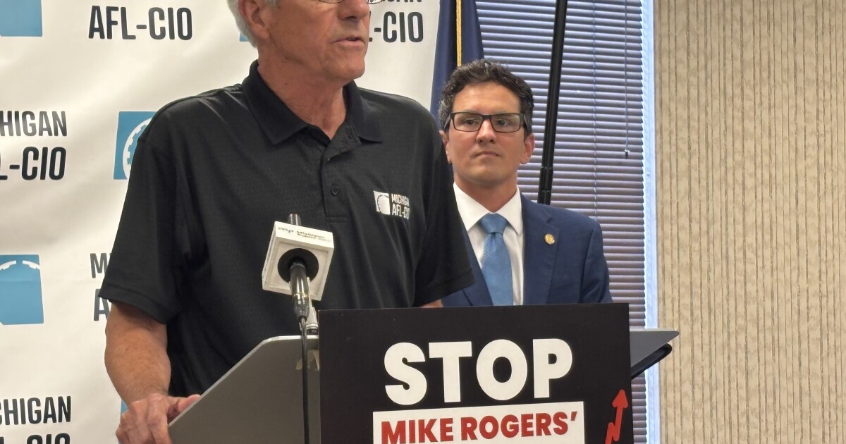 Michigan AFL-CIO Criticizes GOP Senate Candidate Mike Rogers Policies - Kitchen Table News AFL-CIO slams Republican U.S. Senate candidate Mike Rogers for support of Trump economic policies
