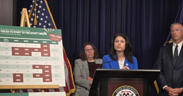 Michigan AG Sues Nursing Home Operator Over Staffing Fraud Allegations Michigan AG Sues Nursing Home Operator Over Staffing Fraud Allegations