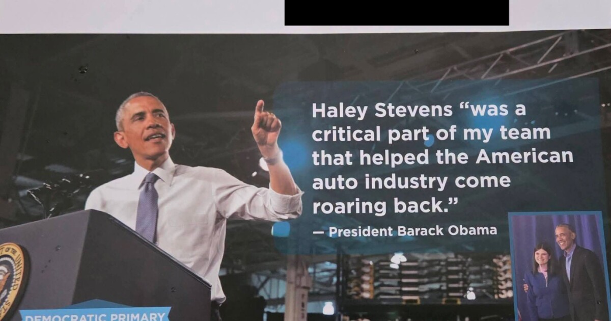Obamas 2018 Praise of Stevens Used in Ads Sparks Endorsement - Kitchen Table News Where does Barack Obama stand on Michigan’s Senate race?