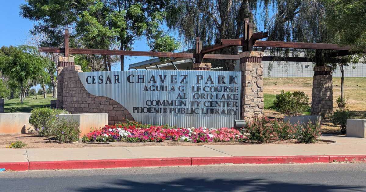 Phoenix Renames Cesar Chavez Park to Aguila Park Amid Controversy Phoenix Renames Cesar Chavez Park to Aguila Park Amid Controversy
