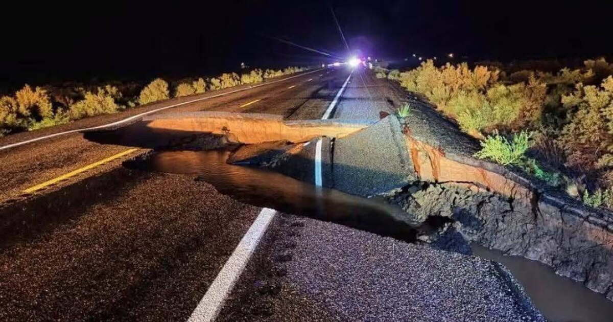 Flash Floods Close Highway 160 on Navajo Nation; Damage Reported