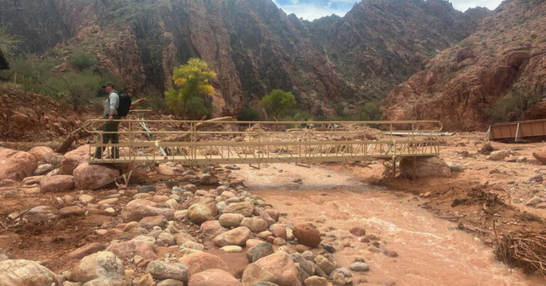 Grand Canyon flood damages water system, restoration efforts underway Grand Canyon flood damages water system, restoration efforts underway