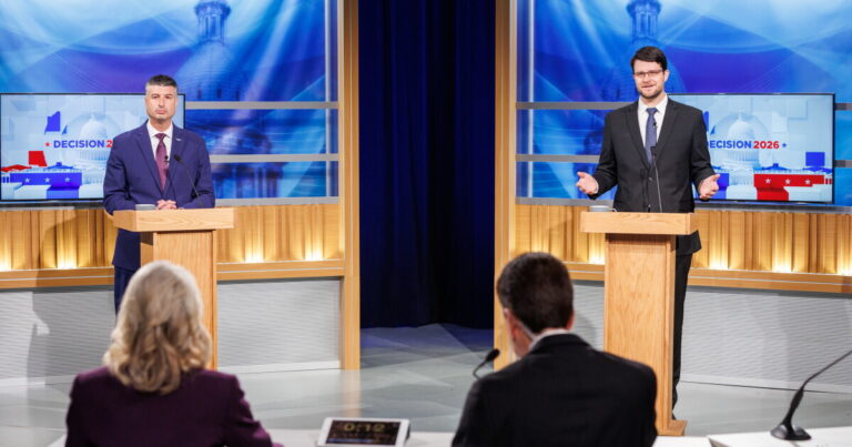 Barrett, Lawrence Clash Over Records in Michigan’s 7th District Debate