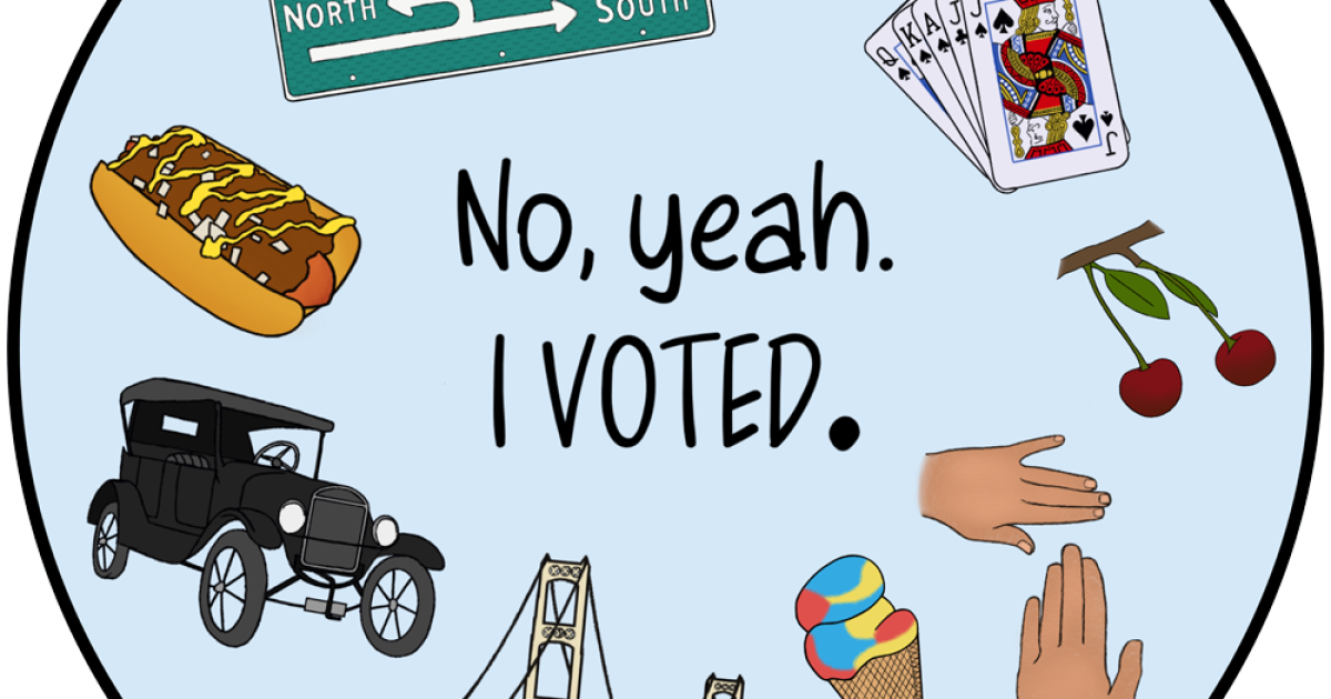 Michigan’s 2026 “I Voted” Stickers: Creativity Shines in Student Designs Michigan’s 2026 “I Voted” Stickers: Creativity Shines in Student Designs