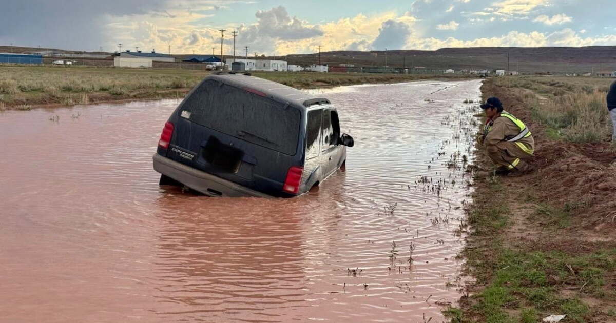Navajo Nation Rescues 30 People After Thunderstorms Cause Flooding
